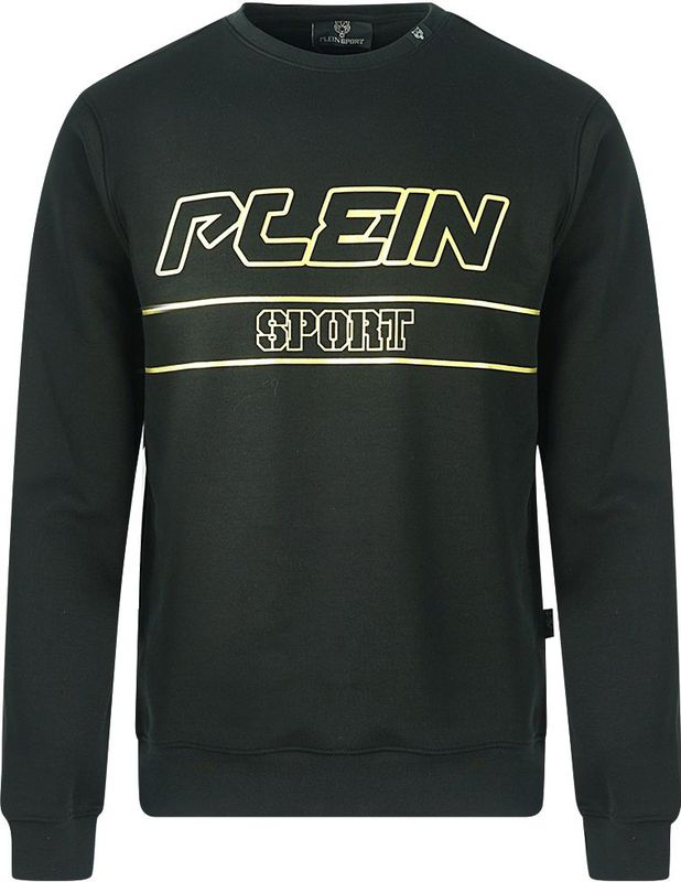Plein Sport - Cotton Sweater - Zwart - Heren