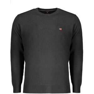 Ronde Hals Trui Gebreide Stijl