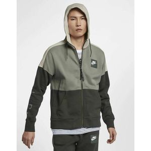 Nike - Air Fleece Hoodie - Olijfgroen - Heren
