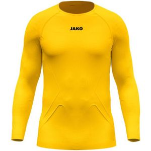 Jako - 6459 - Longsleeve - Zwart - Lichtgewicht, Bodyfit, Naadloos, 96% Polyamide (80% gerecycled)