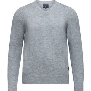 State of Art - Pullover 12125060 - Grijs - V-Neck Plai