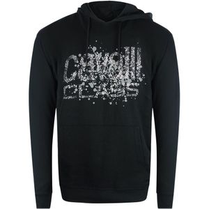 Cavalli Class - Cracked Sprayed Logo - Hoodie - Zwart