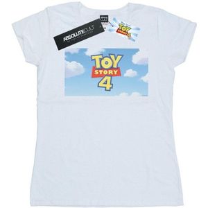 Li-cense Disney dames toy story 4 wolken logo katoenen t-shirt