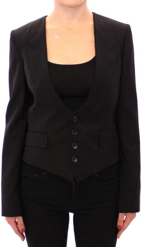 Dolce & Gabbana - Blazer - Zwart - Dames