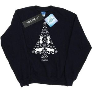 Li-cense Disney dames frozen kerstboom sweatshirt