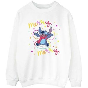 Li-cense Disney dames lilo & stitch vrolijk regenboog sweatshirt