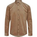 Anerkjendt Akleif corduroy shirt incense 900870