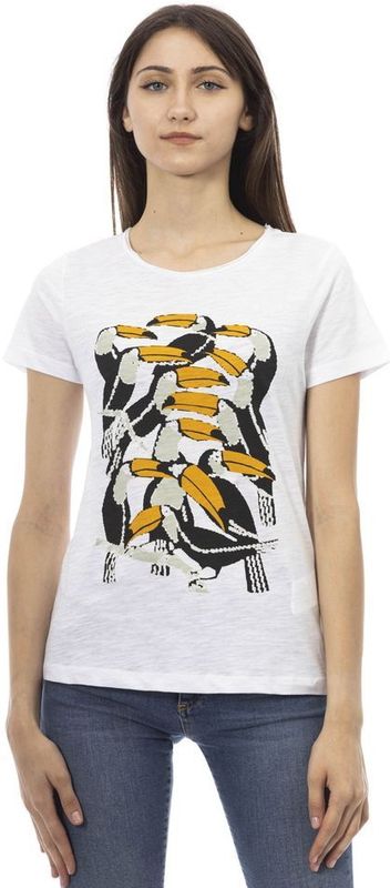 Toucan Grafisch T-shirt Korte Mouwen Ronde Hals