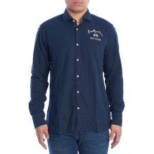 La Martina - YMC036-JS394 - Herenhemd - Piqué - Lange Mouwen