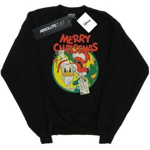 Li-cense Disney heren donald duck vrolijk kerstmis sweatshirt