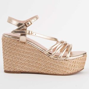 Montevita - Salia10 - Sandalen - Goud - Sleehak