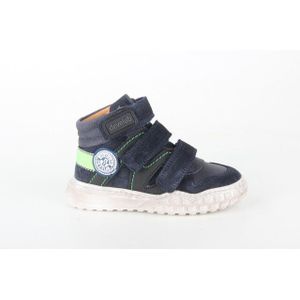 Develab - 45689-632 - Klittenbandboots - Blauw - Leer - Rubber