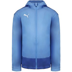 Puma - GOAL - Regenjas - Lichtblauw - Lange Mouw - Heren - Met Capuchon