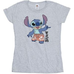 Li-cense Disney dames lilo & stitch bermuda shorts katoenen t-shirt