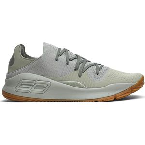 Under Armour - Curry 4 Low - Basketbalschoenen - Groen