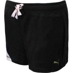 Puma - Sweet Shorts - Casual Hardloop Lounge Broek - Zwart - 518142 02