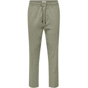 Only & Sons - Broek - Keperstof - Casual - Elastische Tailleband