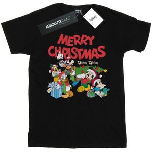 Li-cense Disney heren mickey and friends winter wishes t-shirt