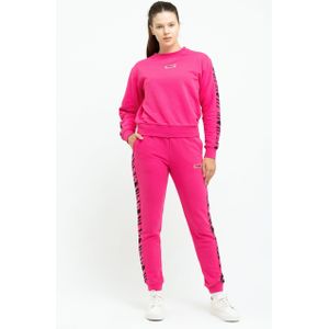 Tom Barron - Sportpak - Fuchsia - Katoen - Lange Mouw