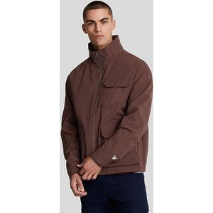 Lyle & Scott 3 Pocket Softshell Jas - Rubber Rood