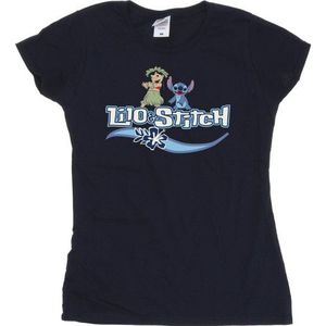 Li-cense Disney dames lilo en stitch tekens katoenen t-shirt
