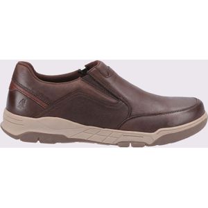 Hush Puppies - Fletcher - Slip On - Heren - Geheugenvorm - Leren Bovenwerk