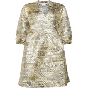 Jannie Aya-jurk in goud