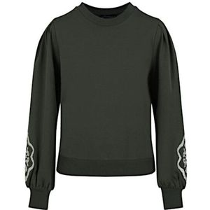 Elvira Collections - Merel - Sweater - Donkergroen - Dames