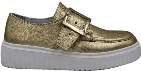 Babouche - SONJA-13 Loafers - Goud 47 - Leer