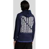 Lyle & Scott - Stack Logo - Pullover Hoodie - Marineblauw