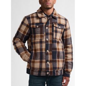 Petrol Industries - Twill Jacket Minnesota - Bruin - Winterjas