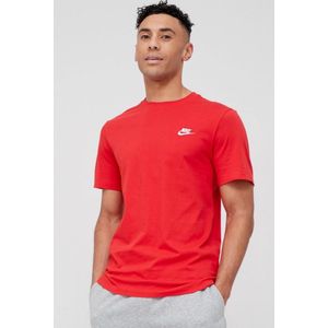 Nike - Sportswear T-shirt Club - Rood - T-shirt