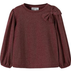 Top - Glitter - Lange Mouwen - Ronde Hals - Slim Fit