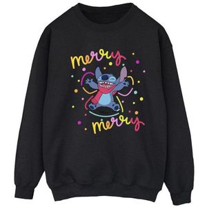Li-cense Disney dames lilo & stitch vrolijk regenboog sweatshirt