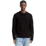 Tom Tailor - Basic Boucle Crew Neck Knit - Truien