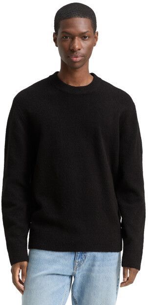 Tom Tailor - Basic Boucle Crew Neck Knit - Truien