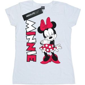 Li-cense Disney dames minnie mouse giechelend katoenen t-shirt