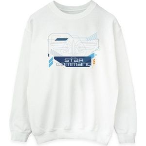 Li-cense Disney dames lightyear sterren commando pictogrammen sweatshirt