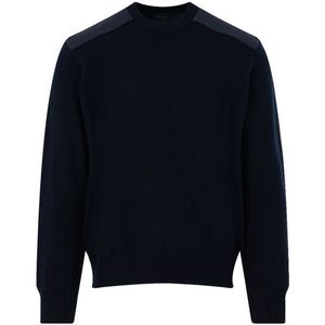 Paul & Shark Trui ronde haLange mouw Donkerblauw