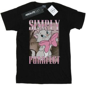 Li-cense Disney dames aristokatten marie simply purrfect hommage katoenen vriendje t-shirt