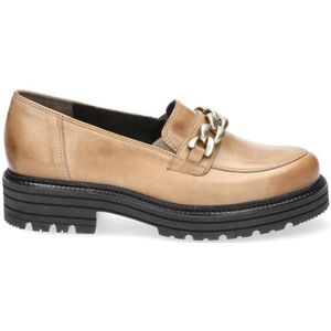 Durea - 5748 - Loafers - Camel - Leer