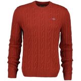 Gant - 8050213 - Pullover - Oranje - C-Neck
