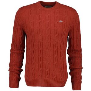 Gant - 8050213 - Pullover - Oranje - C-Neck