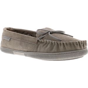Hush Puppies - Ace - Pantoffels - Grijs - Suede - Met Gezellige Voering