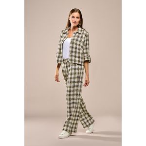 Josie - Broek - Zwart - Boucléstof