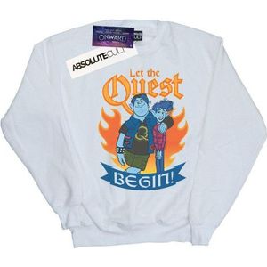 Sweater - Gedrukt - Katoen/Polyester - Zwaargewicht - Lange Mouwen