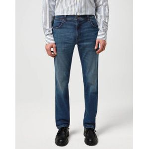 Wrangler - Greensboro - Heren Jeans - Marine Tint - Regular Straight-Fit