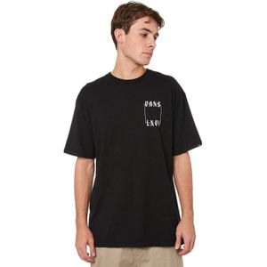 Vans - Crescent - T-shirt - Zwart