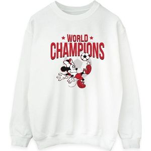 Li-cense Disney heren minnie mouse wereldkampioen sweatshirt