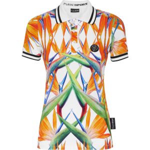 Plein Sport - Polo shirt SS - Veelkleurig - Dames - Katoen